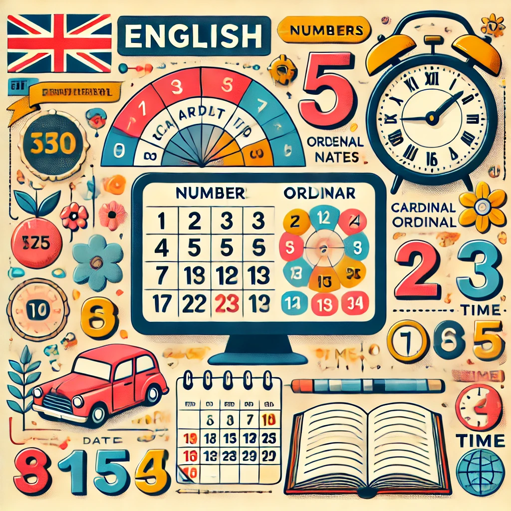 Numbers, Dates, and Time (Angka, Tanggal, dan Waktu) dalam Bahasa Inggris